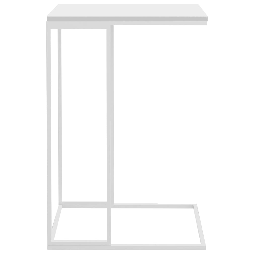 vidaXL Bočni stolić bijeli 40 x 30 x 59 cm od konstruiranog drva