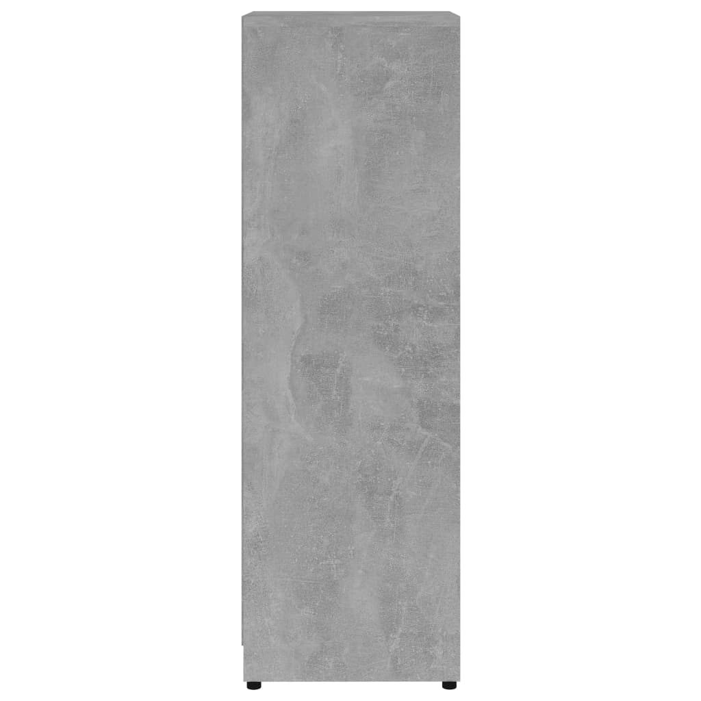 vidaXL Kupaonski ormarić boja betona 30x30x95 cm od konstruiranog drva