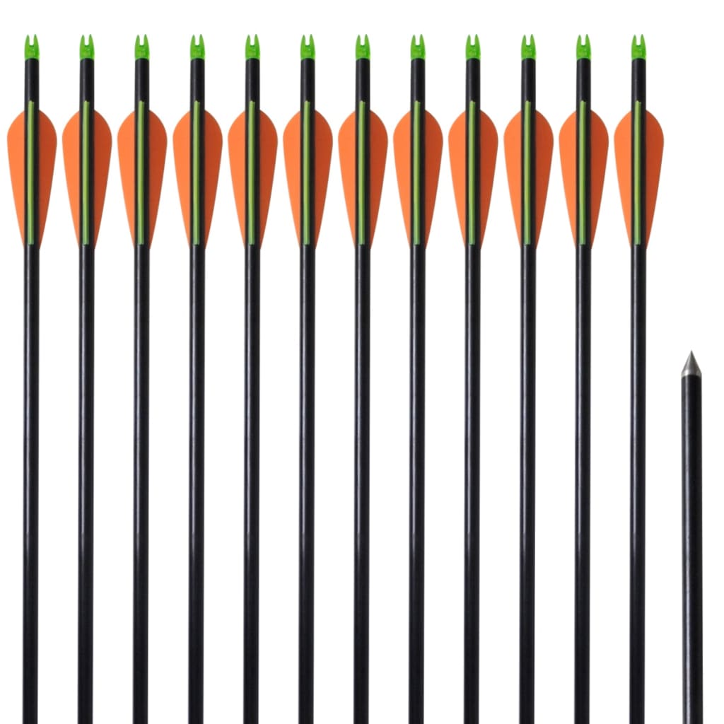 Standardne strijele za sklopive lukove od fiberglasa 30'', 0,8 cm