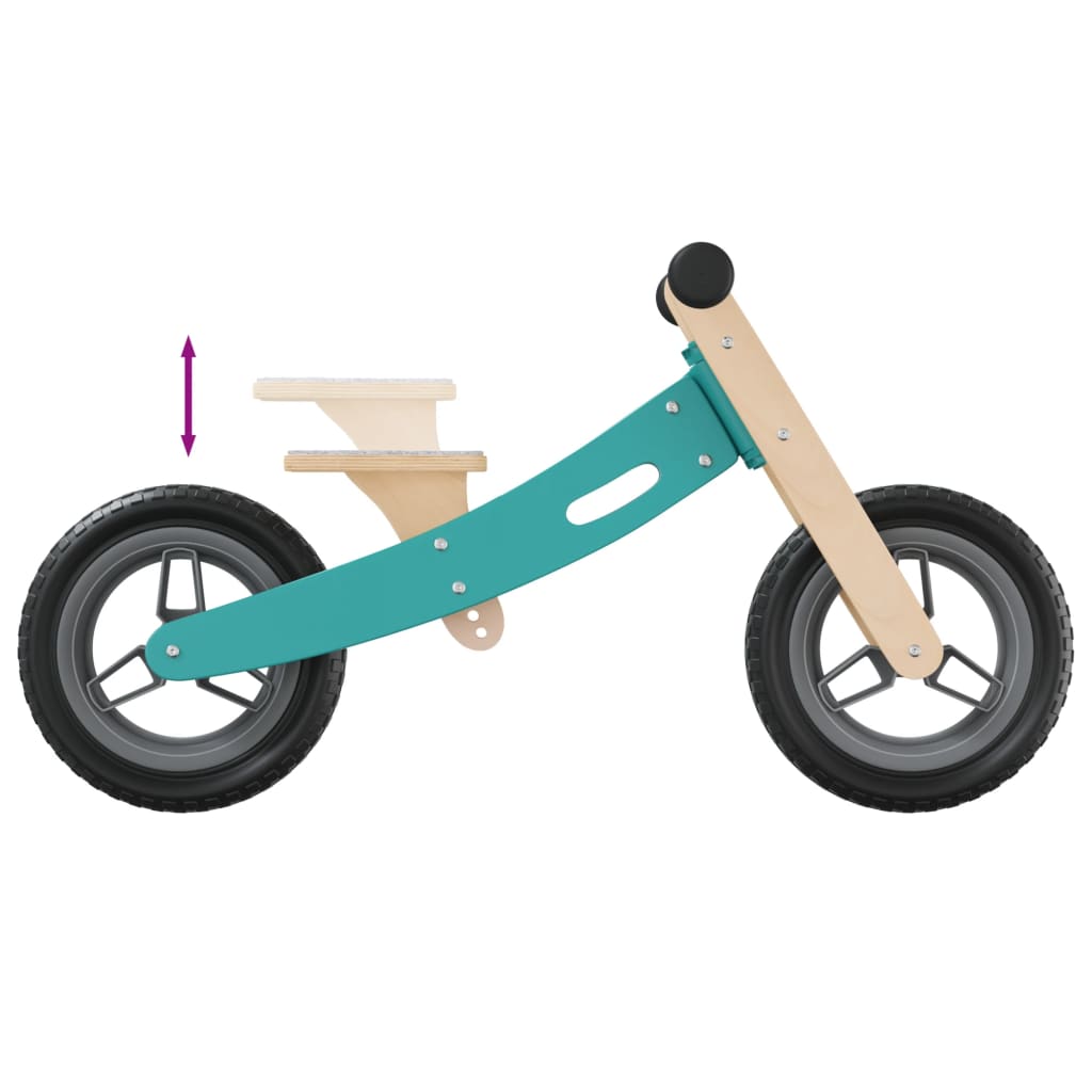 vidaXL Dječji bicikl za ravnotežu svijetloplavi