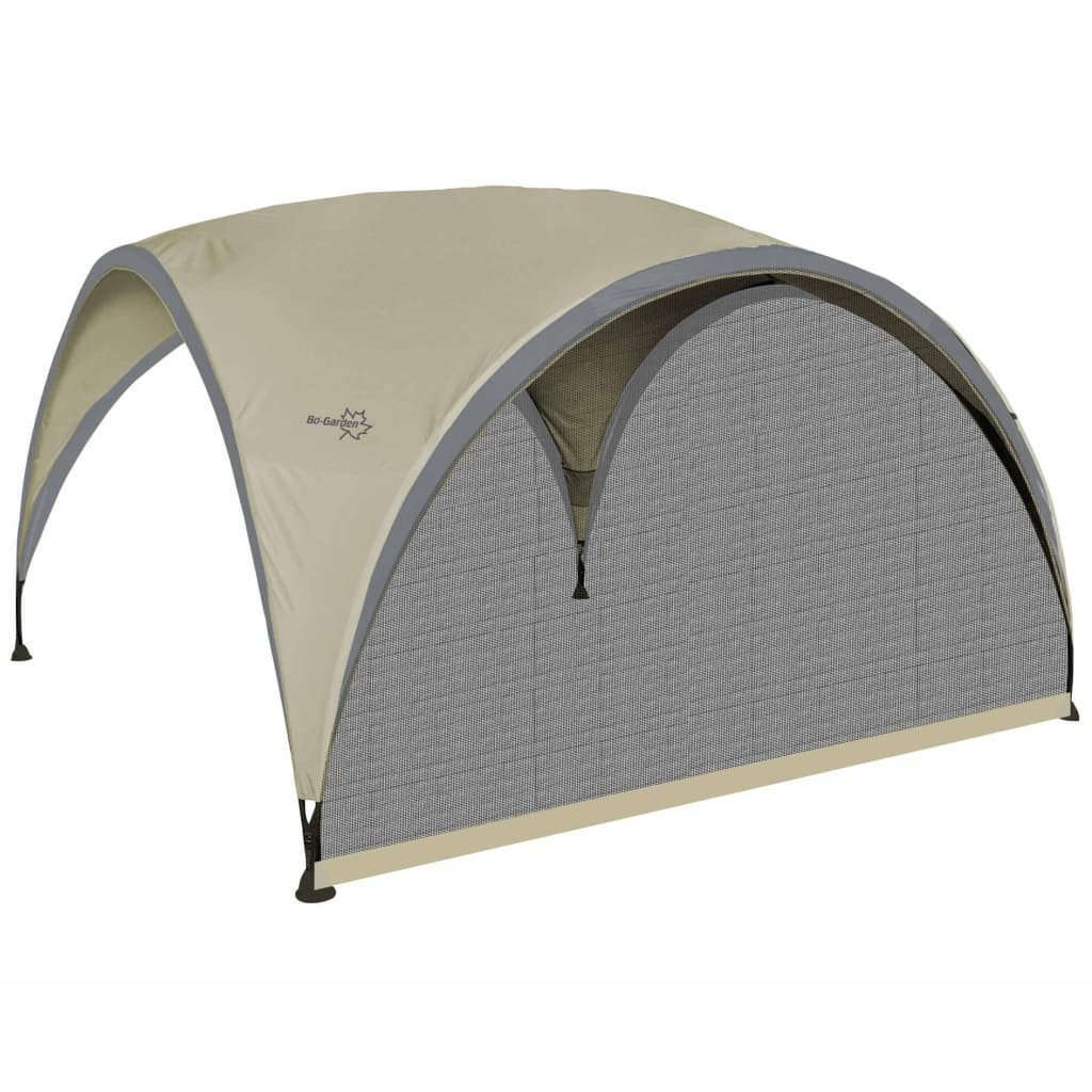 Bo-Camp bočni zid za šator za zabave s mrežom protiv komaraca S bež