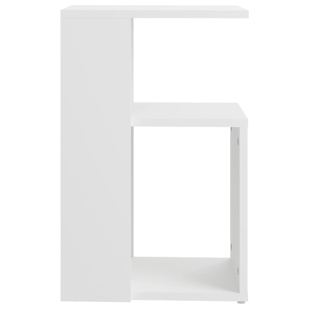 vidaXL Bočni stolić bijeli 36 x 30 x 56 cm od konstruiranog drva