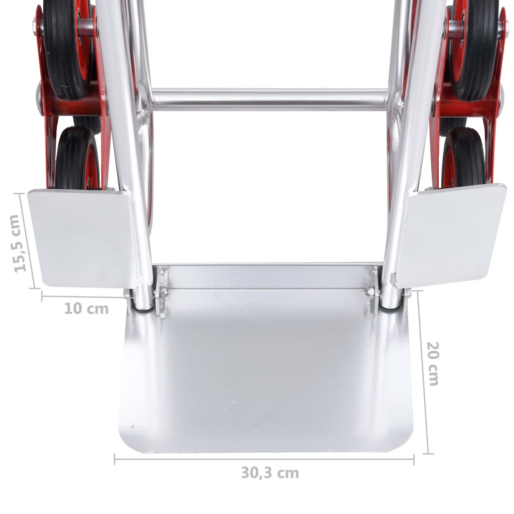 vidaXL Ručna kolica za penjanje stepenicama 51 x 53,5 x 118 cm 150 kg
