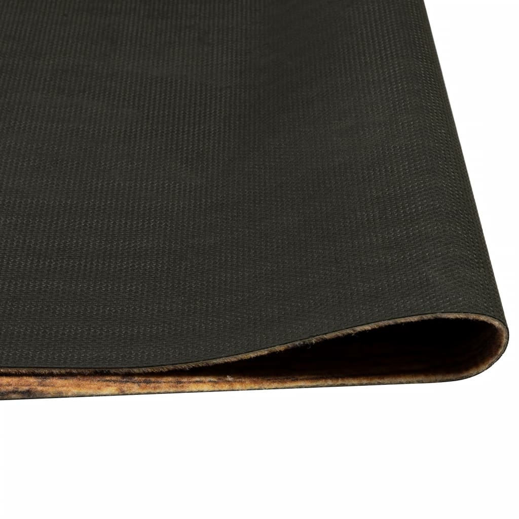 vidaXL Kuhinjski tepih perivi s uzorkom začina 45 x 150 cm baršunasti
