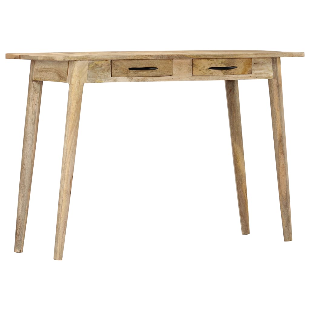 vidaXL Konzolni stol od grubog masivnog drva manga 115 x 40 x 75 cm