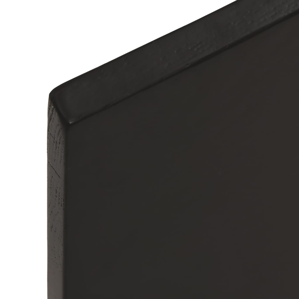 vidaXL Kupaonska radna ploča tamnosmeđa 80x40x2 cm tretirano drvo