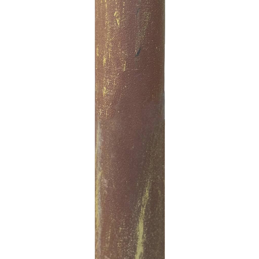 vidaXL Vrtna pergola antikna smeđa 4 x 3 x 2,5 m željezna