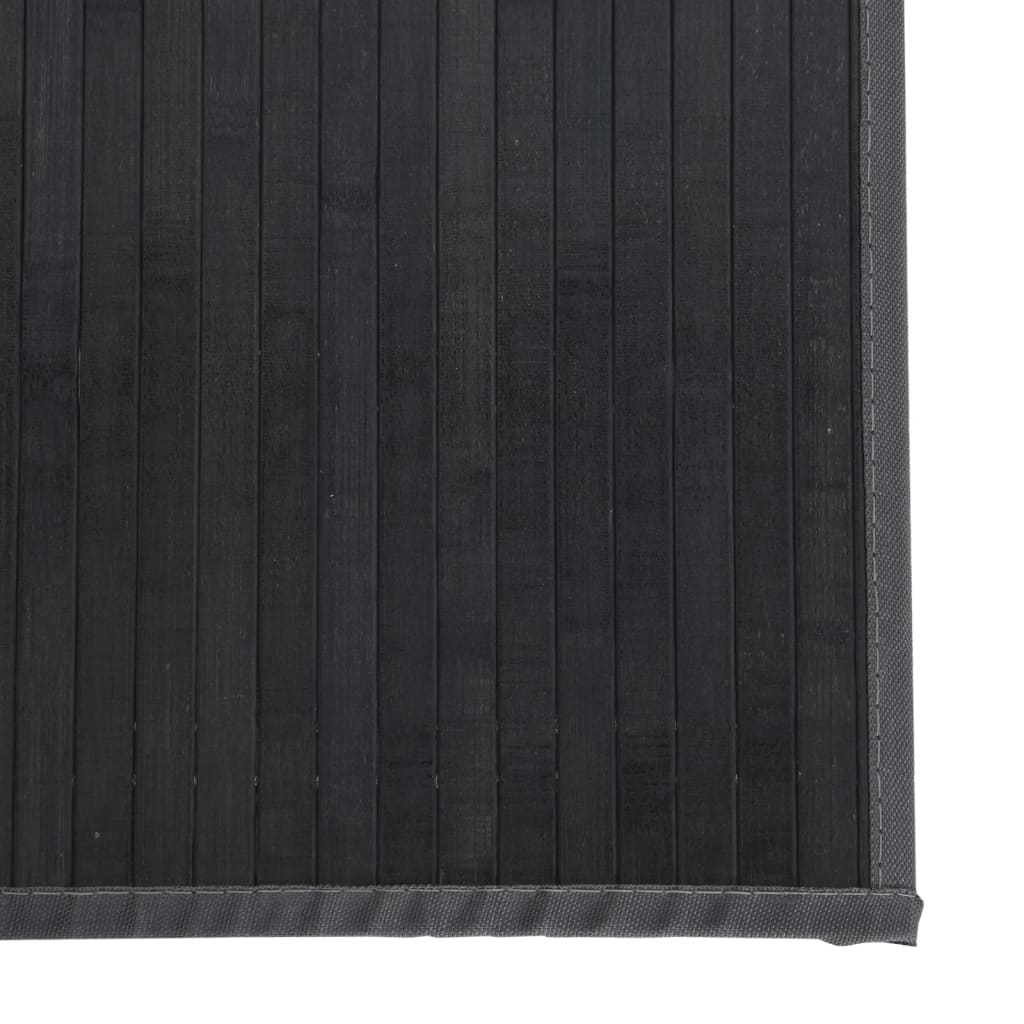 vidaXL Tepih pravokutni sivi 60 x 500 cm od bambusa