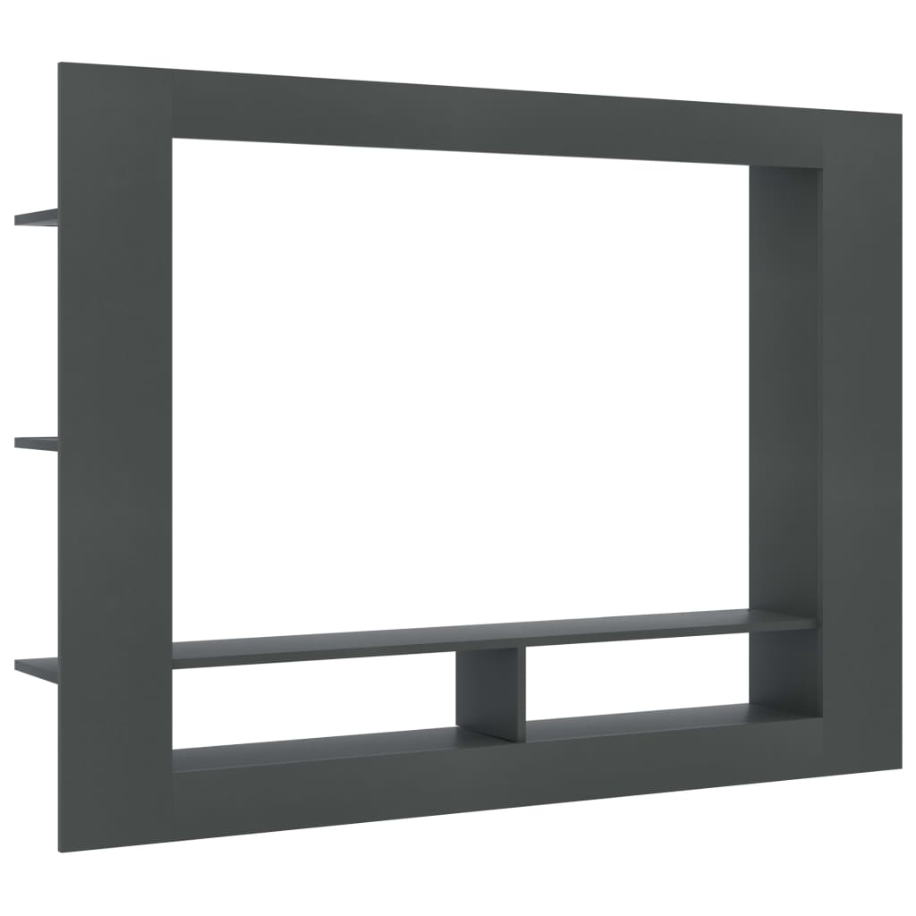vidaXL TV ormarić sivi 152 x 22 x 113 cm od konstruiranog drva