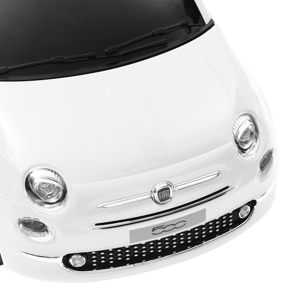 vidaXL Dječji električni automobil Fiat 500 bijeli