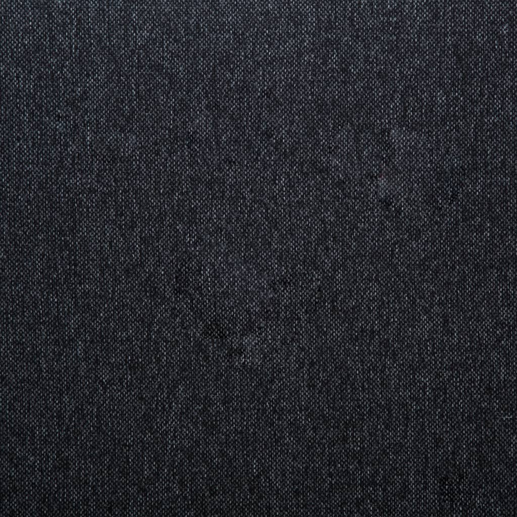 vidaXL Okvir dnevnog kreveta od tkanine tamnosivi