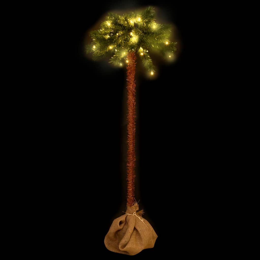 vidaXL Božićno drvce s LED svjetlima 210 cm