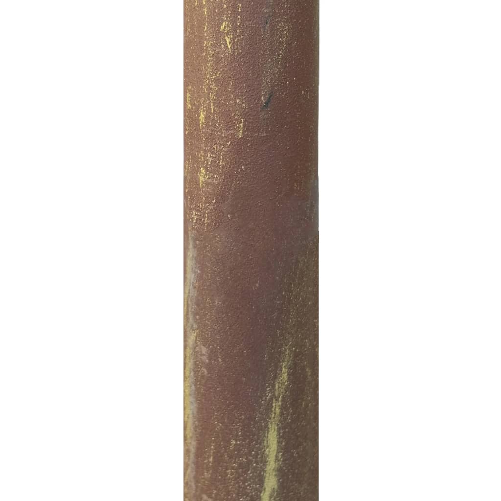 vidaXL Vrtna pergola antikna smeđa 6 x 3 x 2,5 m željezna