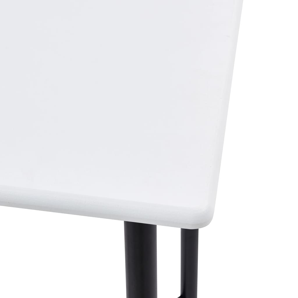 vidaXL Barski stol bijeli 60 x 60 x 111 cm MDF