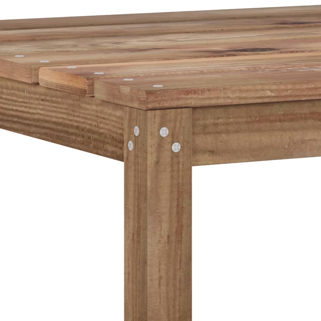 vidaXL Vrtni stol od paleta smeđi 60x60x36,5 cm impregnirana borovina