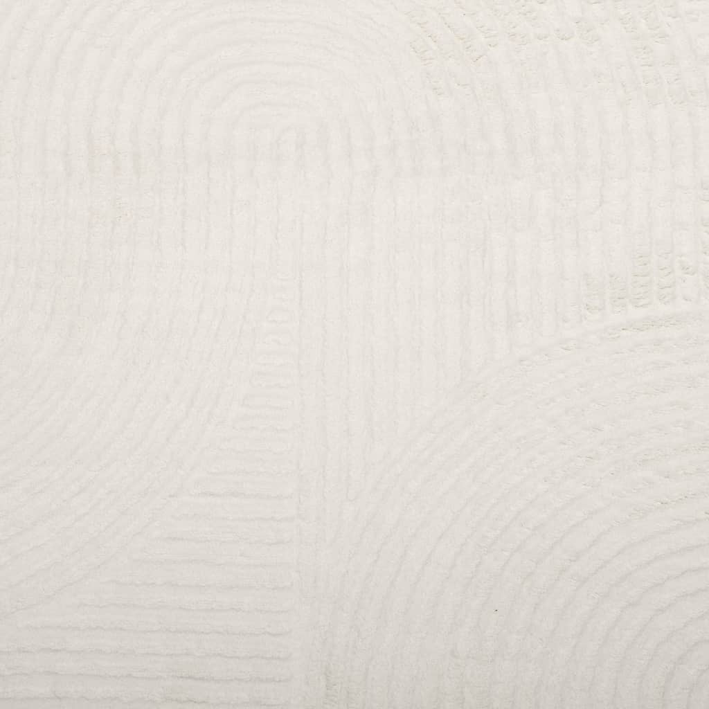 vidaXL Tepih IZA kratka vlakna skandinavski izgled krem 120x170 cm