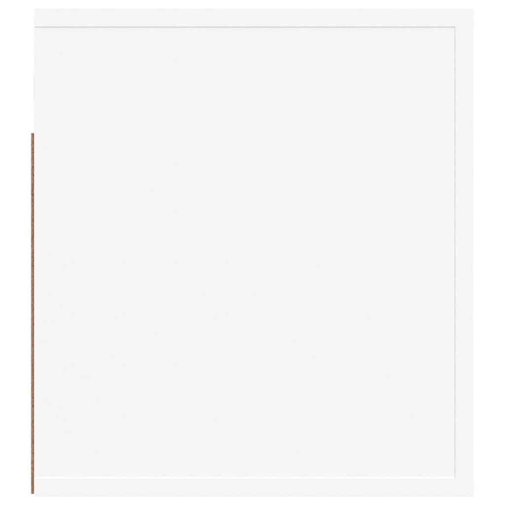 vidaXL Zidni noćni ormarić bijeli 50 x36 x 40 cm