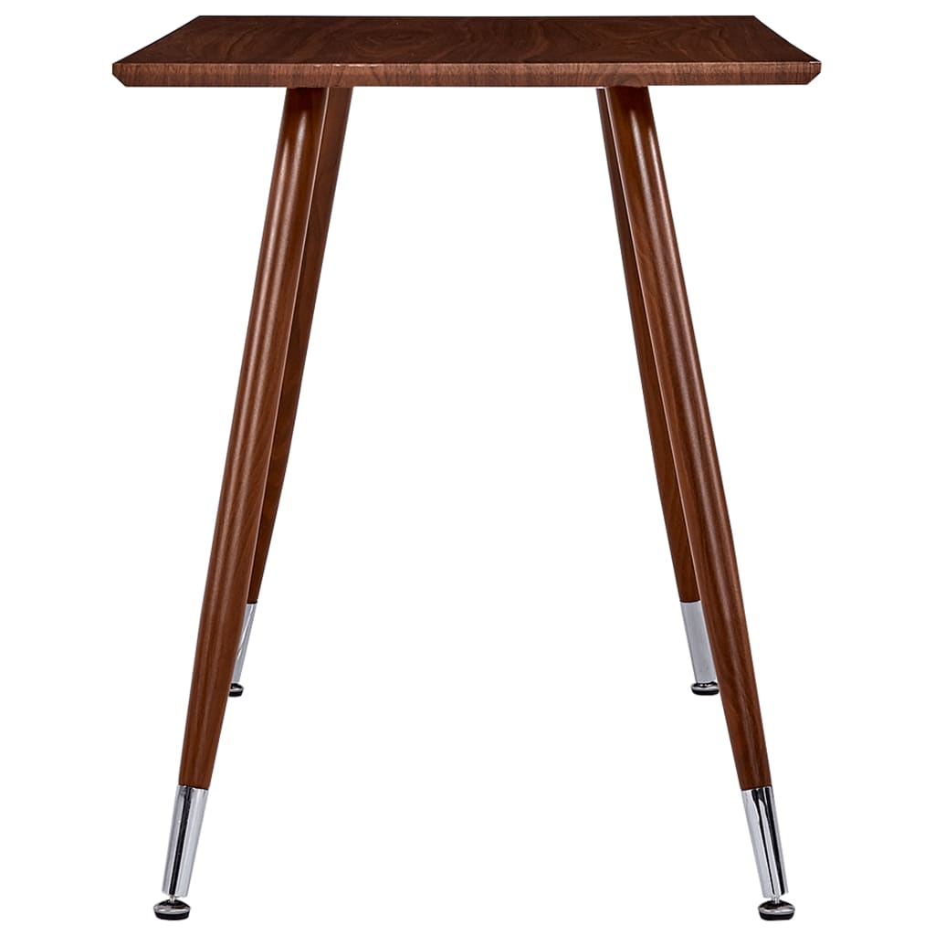 vidaXL Blagovaonski stol smeđi 120 x 60 x 74 cm MDF