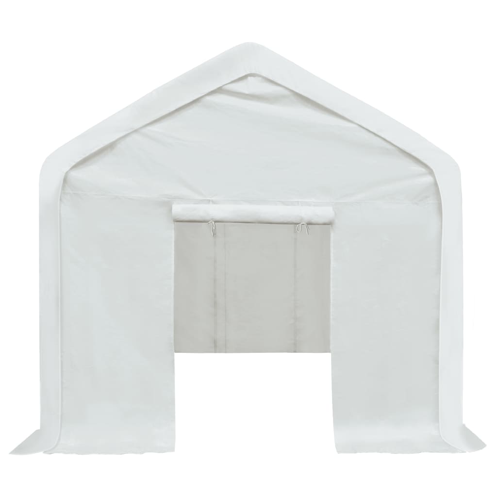 vidaXL Skladišni šator od PE-a 3 x 4 m bijeli