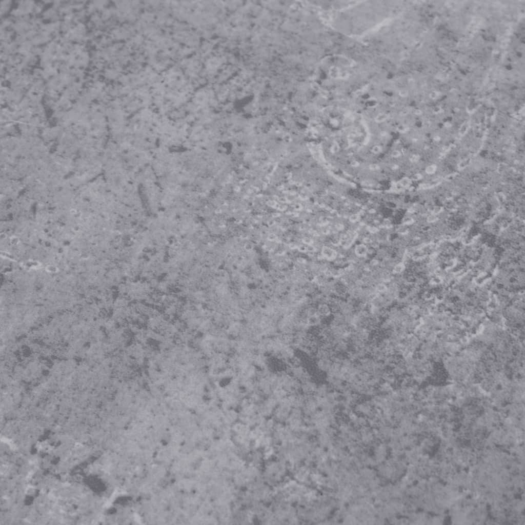 vidaXL Samoljepljive podne obloge PVC 5,21 m² 2 mm siva boja cementa