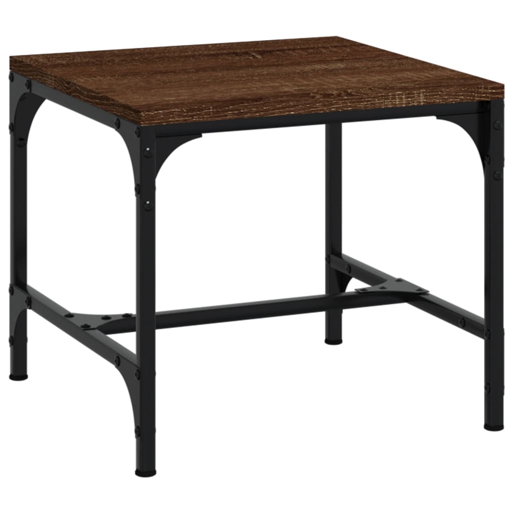 vidaXL Bočni stolić smeđa boja hrasta 40x40x35 cm konstruirano drvo