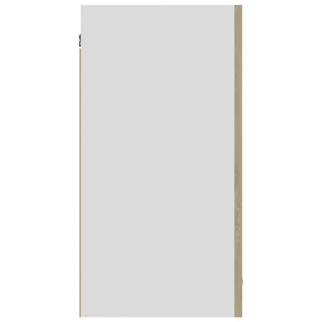 vidaXL Viseći ormarić boja hrasta 80 x 31 x 60 cm konstruirano drvo