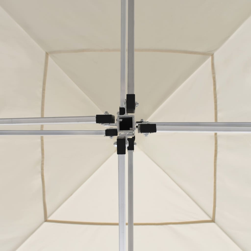 vidaXL Profesionalni sklopivi šator za zabave aluminijski 2 x 2 m krem
