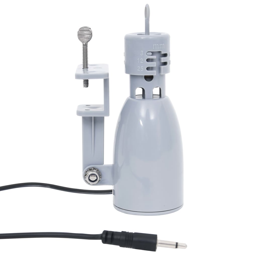 vidaXL Električni tajmer za vodu s dva ispusta i senzorom za kišu
