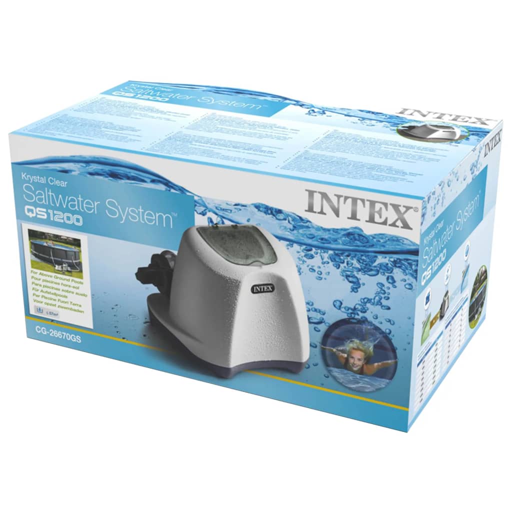 Intex Krystal Clear ECO sustav za slanu vodu 26670GS