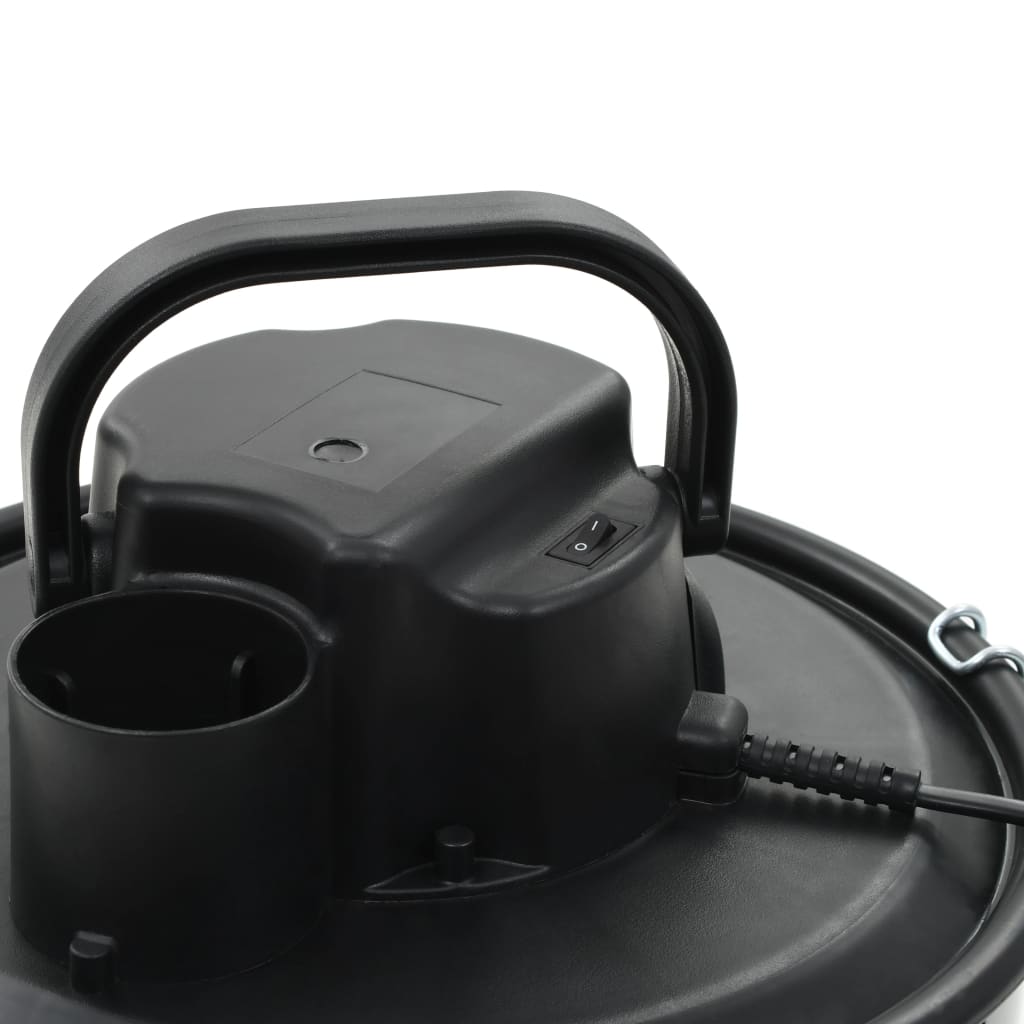 vidaXL Usisivač za pepeo s filtrom HEPA 1000 W 20 L crni