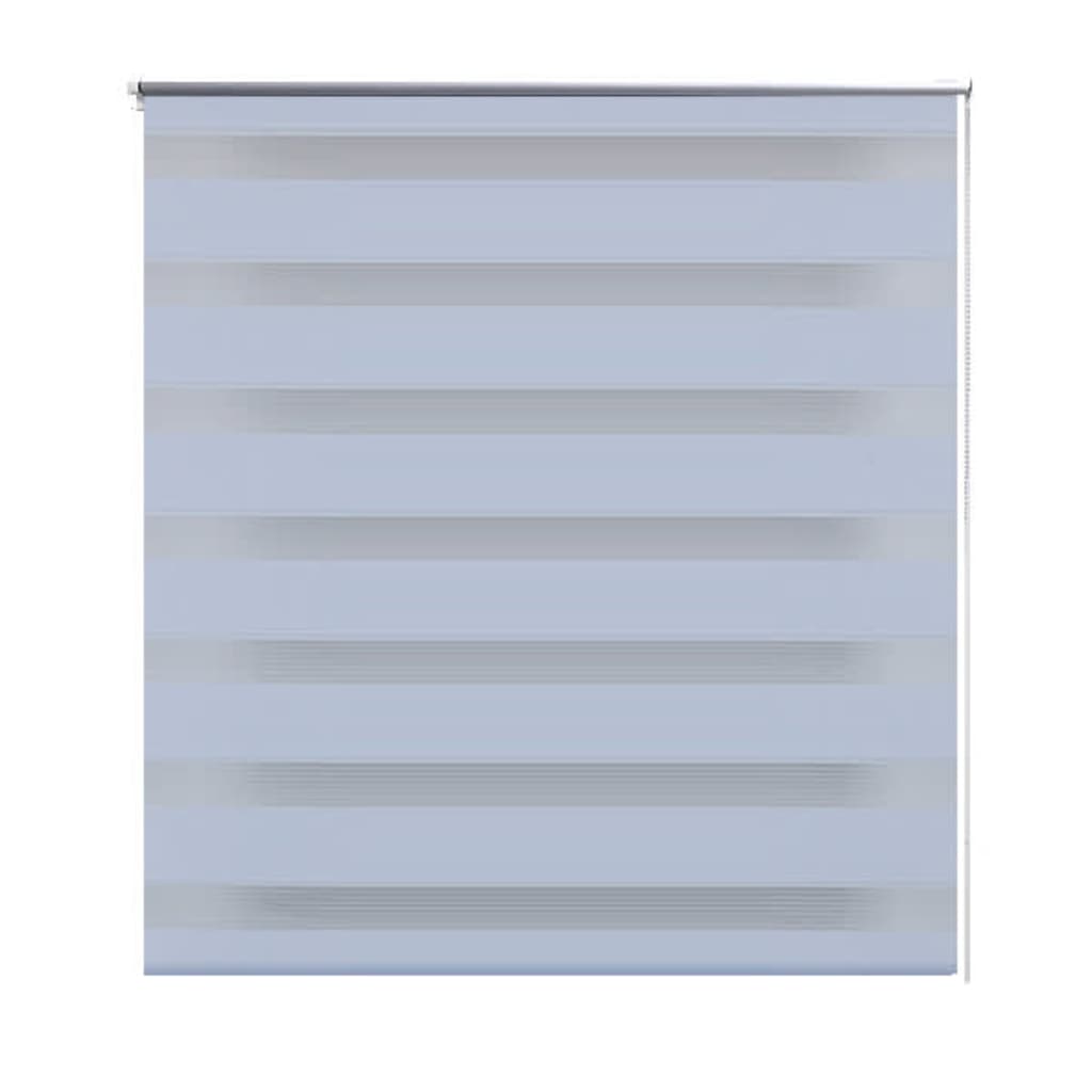 Rolo bijele zavjese sa zebrastim linijama 80 x 150 cm