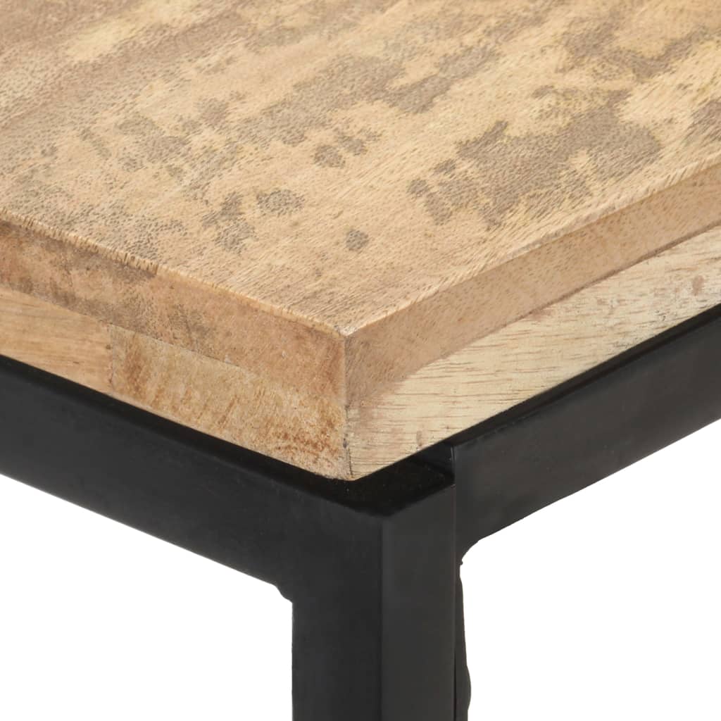 vidaXL Konzolni stol 110 x 35 x 75 cm od masivnog drva manga