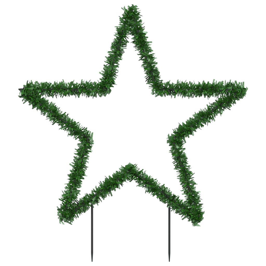 vidaXL Ukrasno božićno svjetlo sa šiljcima zvijezda 80 LED 60 cm