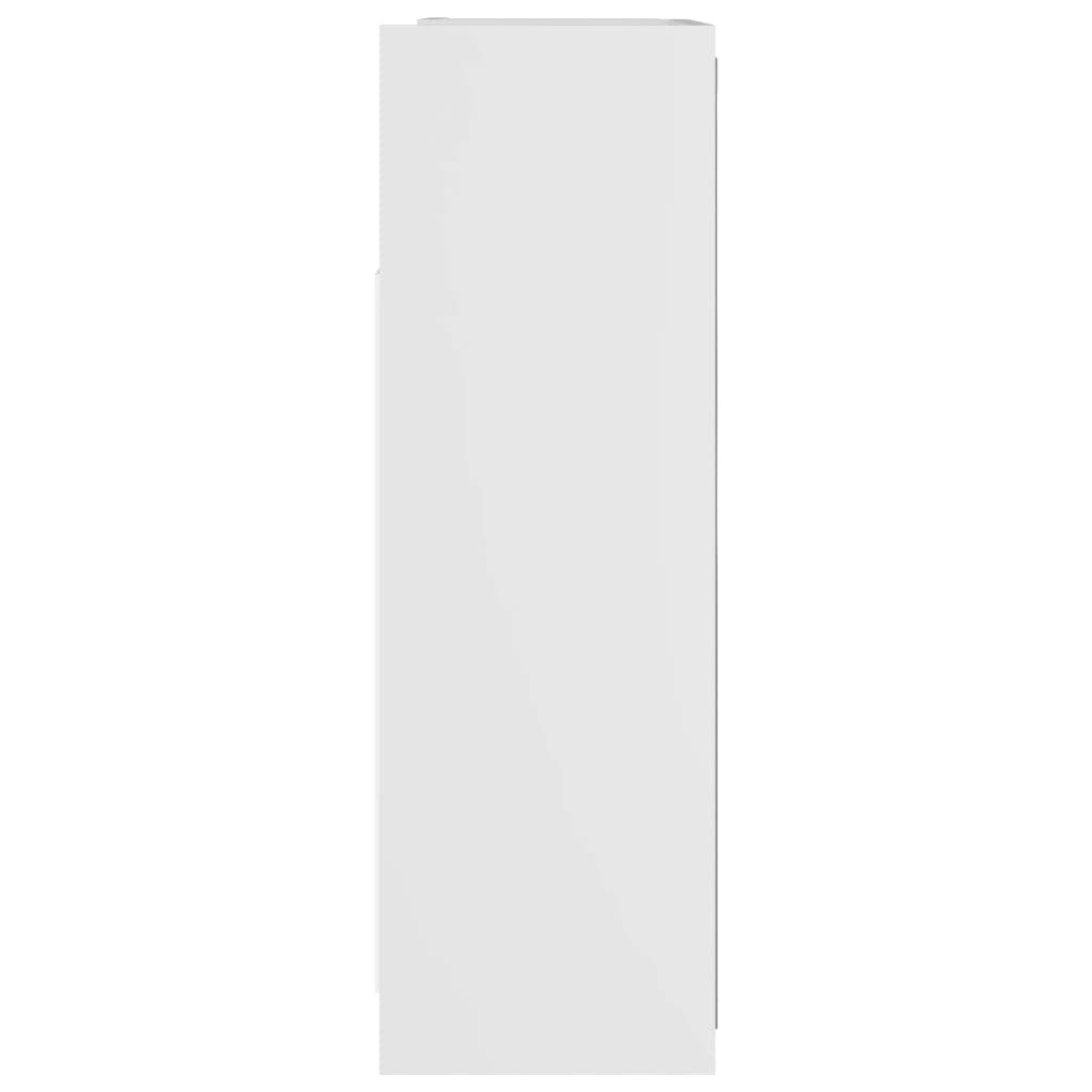 vidaXL Kupaonski ormarić s ogledalom bijeli 62,5 x 20,5 x 64 cm drveni