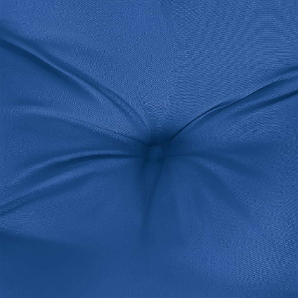 vidaXL Jastuk za palete kraljevsko plavi 50 x 50 x 12 cm od tkanine