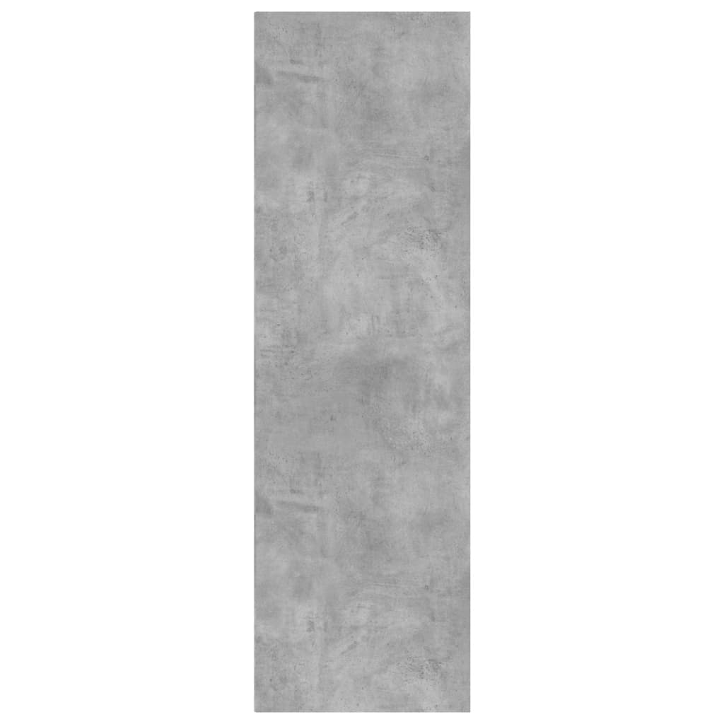 vidaXL Ormarić za knjige / komoda siva boja betona 66x30x98 cm iverica