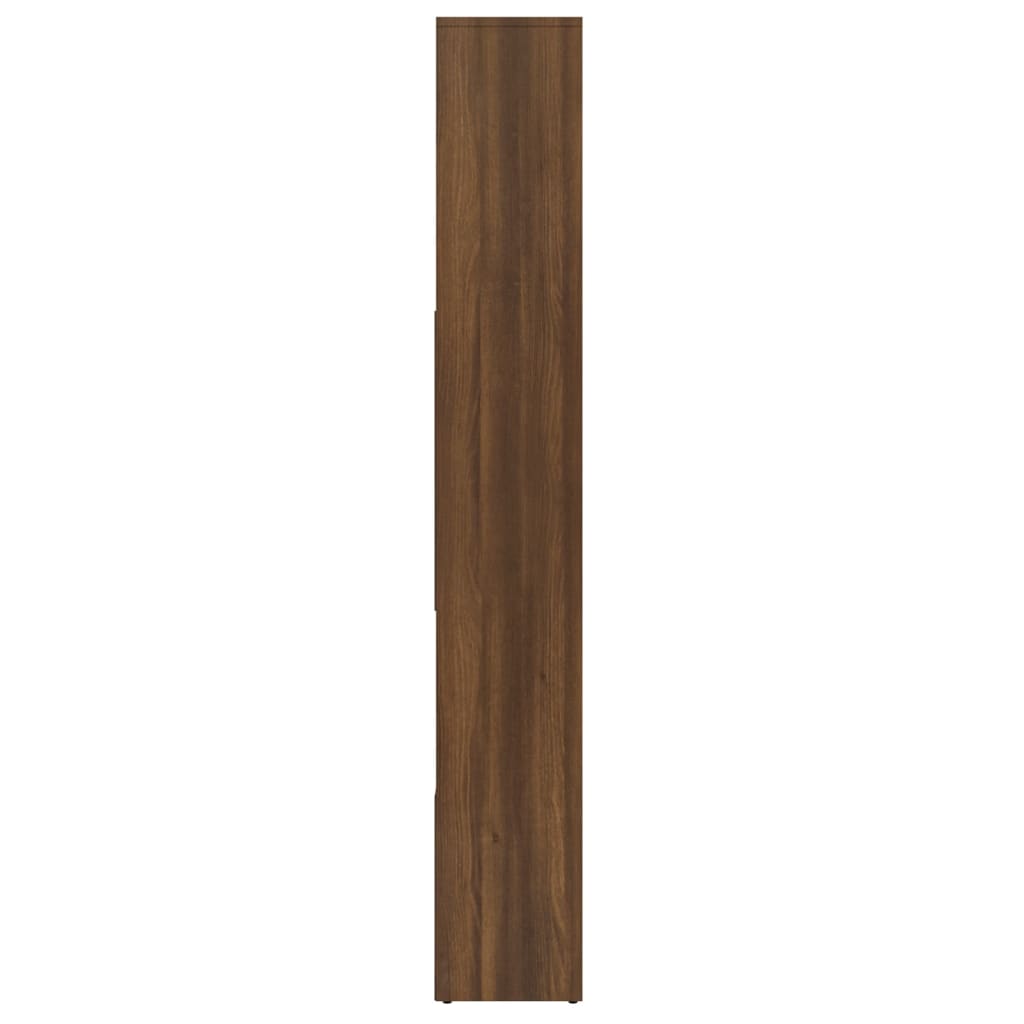 vidaXL Ormarić za knjige smeđi hrast 67x24x161 cm konstruirano drvo