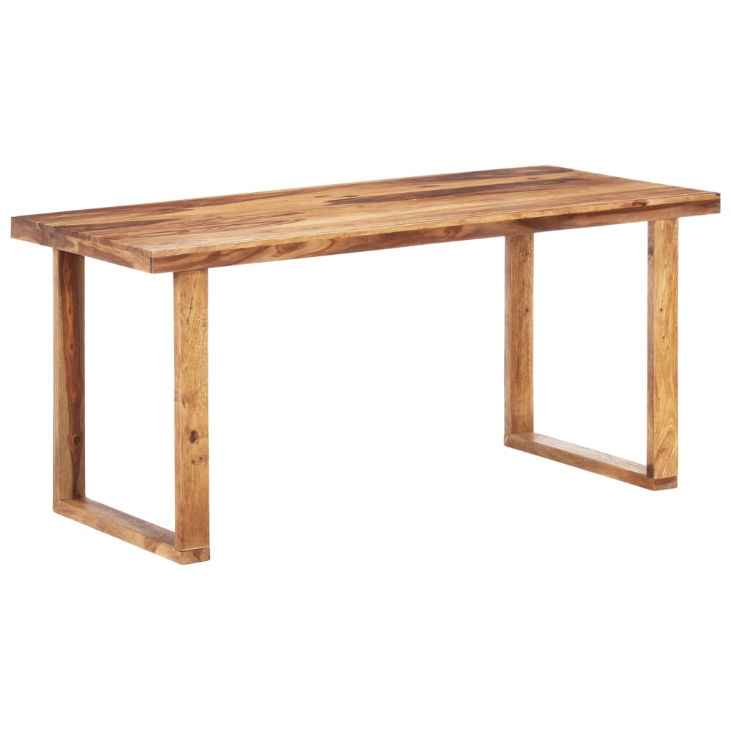 vidaXL Blagovaonski stol 160 x 80 x 76 cm od masivnog drva šišama