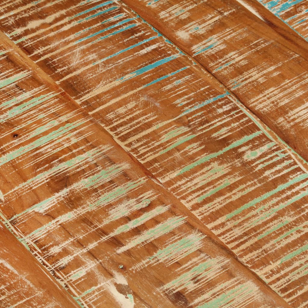 vidaXL Stolna ploča Ø 120x60 (1,5-1,6) cm od masivnog obnovljenog drva