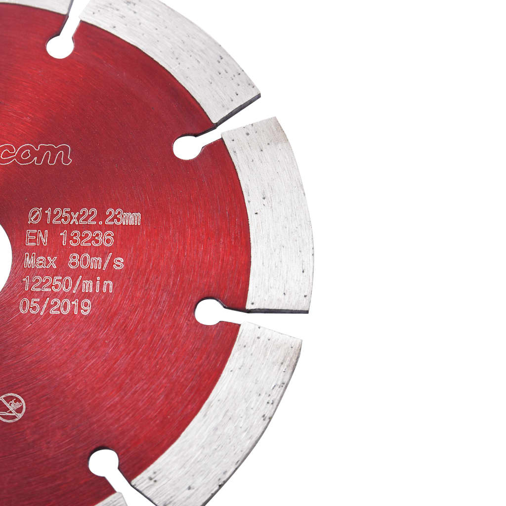 vidaXL Dijamantni diskovi za rezanje 2 kom čelični 125 mm