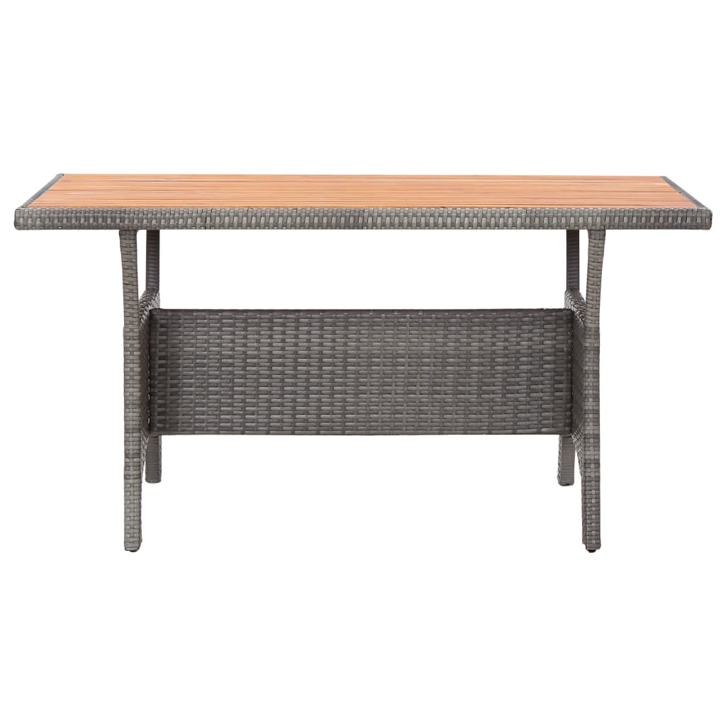 vidaXL Vrtni stol sivi 120 x 70 x 66 cm od masivnog bagremovog drva