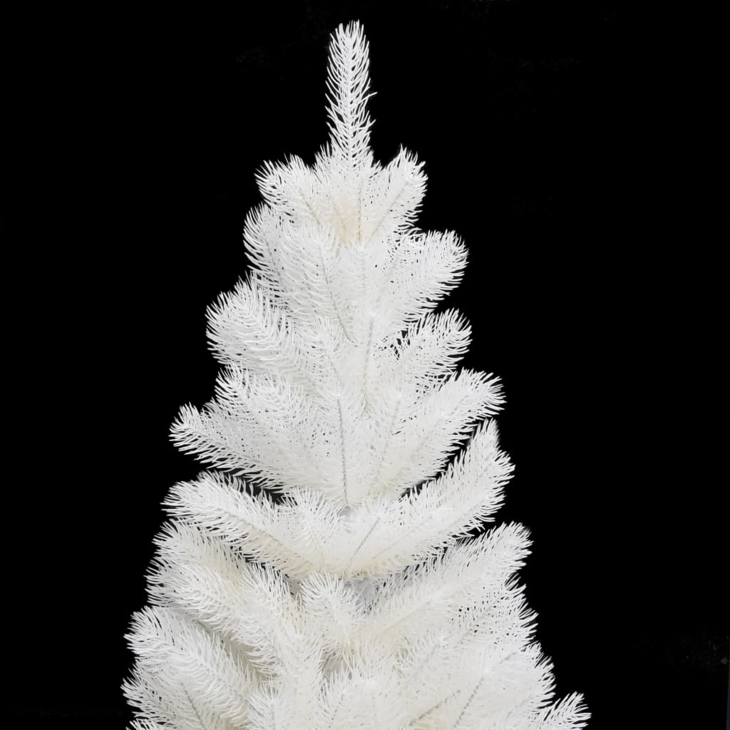 vidaXL Umjetno božićno drvce s realističnim iglicama bijelo 90 cm