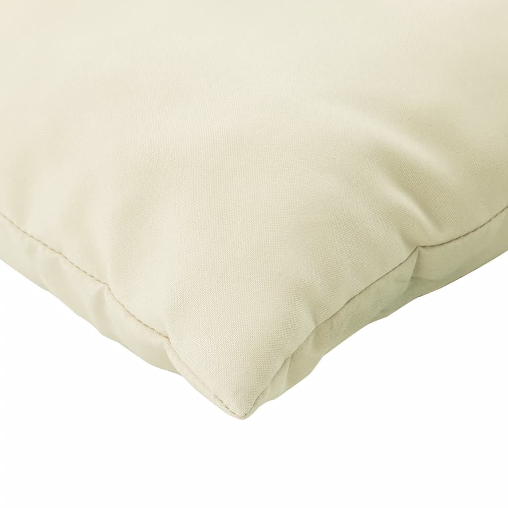 vidaXL Ukrasni jastuci 4 kom krem 40 x 40 cm od tkanine