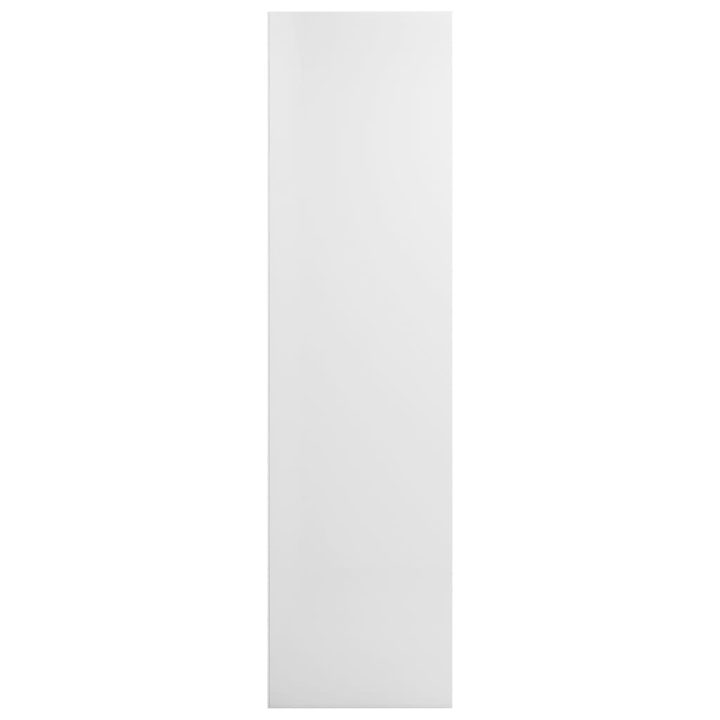 vidaXL Ormarić za knjige/TV sjajni bijeli 36 x 30 x 114 cm od iverice