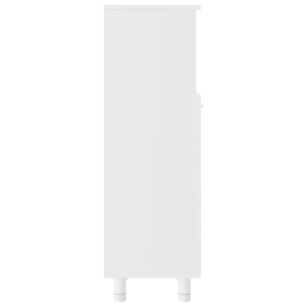 vidaXL Kupaonski ormarić bijeli 30 x 30 x 95 cm od konstruiranog drva