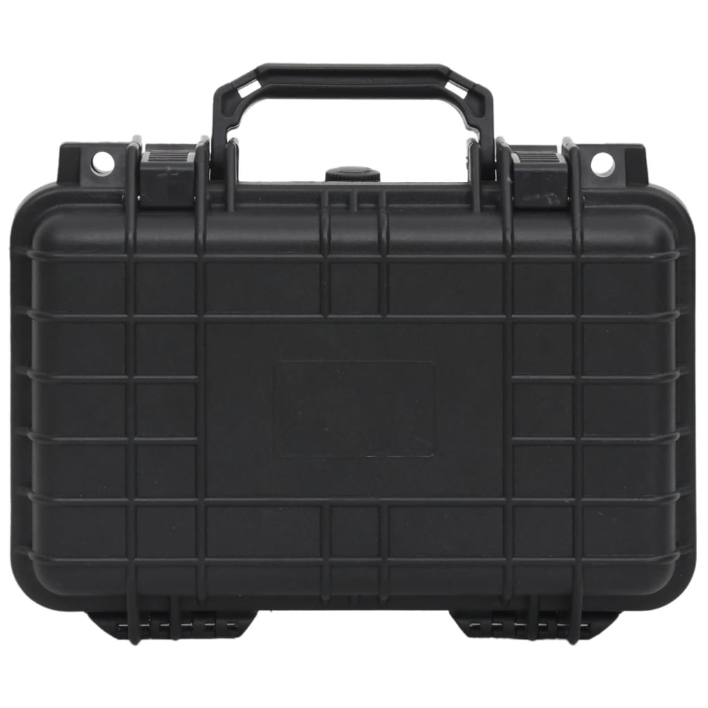 vidaXL Prijenosni kovčeg crni 30x22x10 cm od PP-a