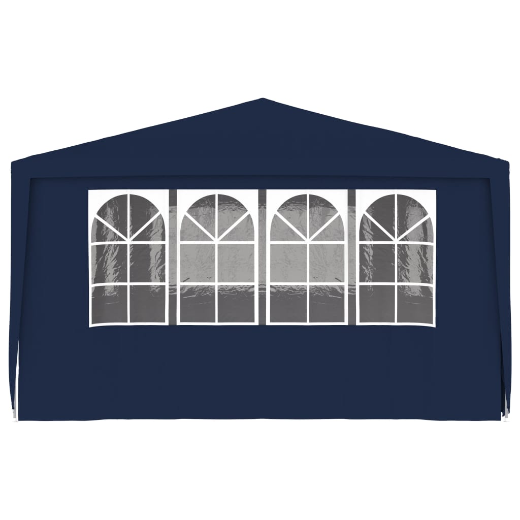 vidaXL Profesionalni šator za zabave 4 x 6 m plavi 90 g/m²