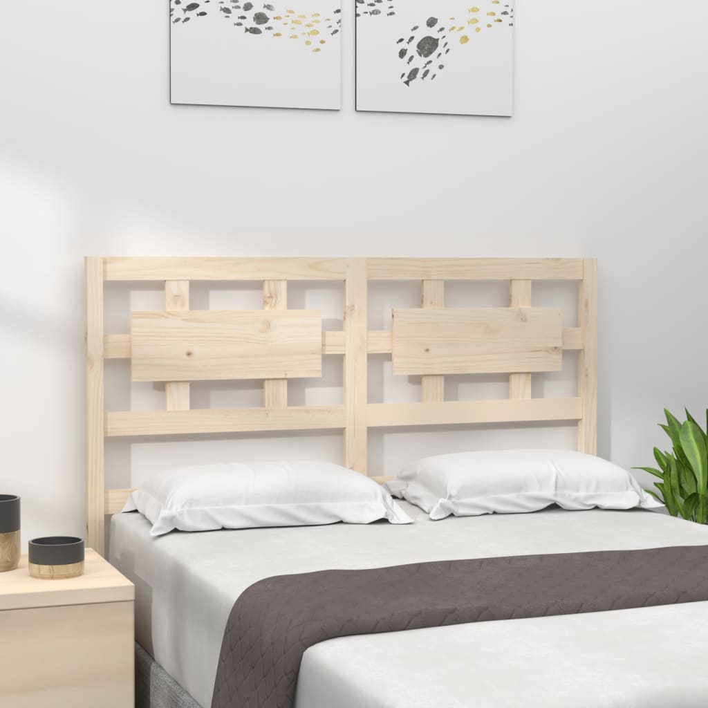vidaXL Uzglavlje za krevet 205,5 x 4 x 100 cm od masivne borovine