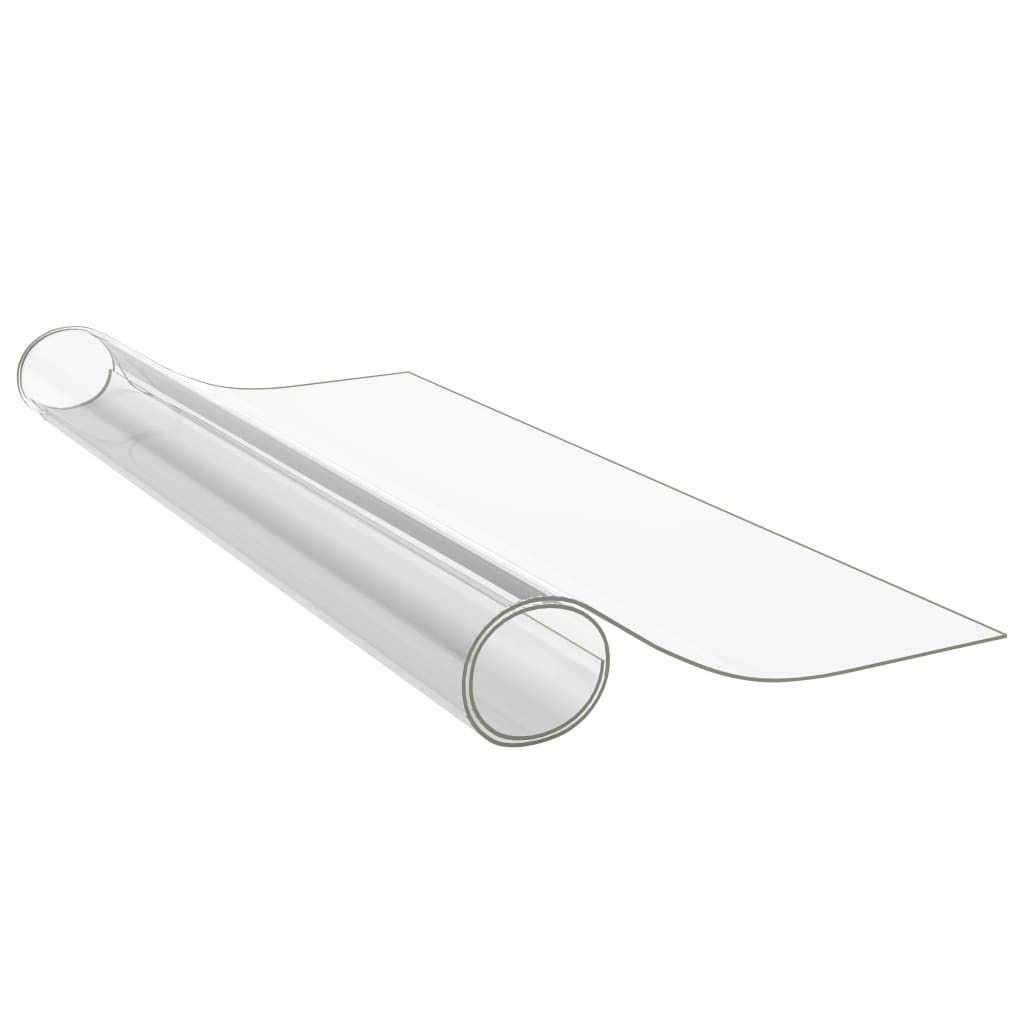 vidaXL Zaštita za stol prozirna 80x80 cm 1,6 mm PVC