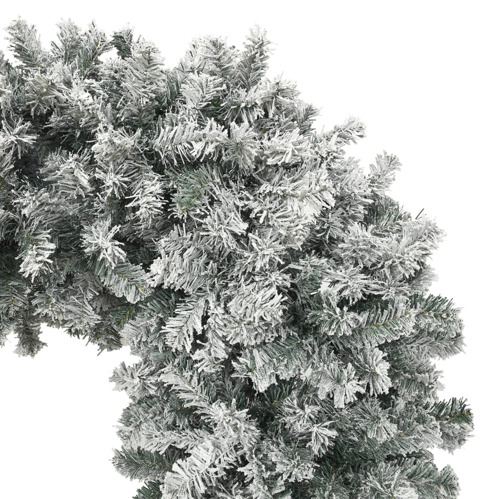 vidaXL Luk od božićnih drvca sa snijegom 240 cm